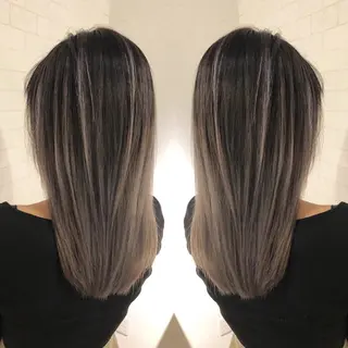 ミディアム カラー JILBLAN京都 ショート/ハイライトのヘアスタイル