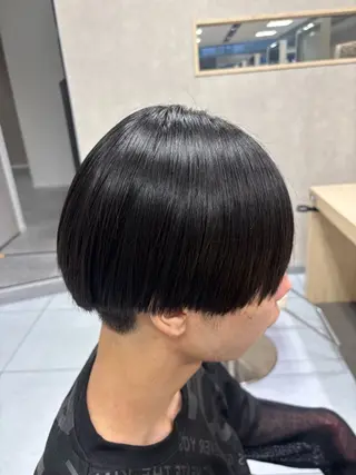 ショート メンズ メンズ特化韓国風 パーマスタイル/りんのヘアスタイル