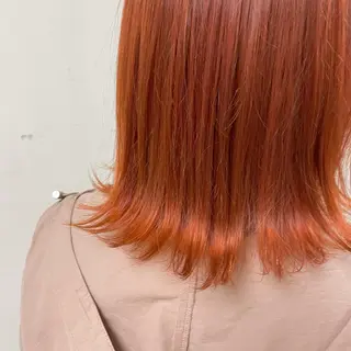 ミディアム カラー ヘアアレンジ maoブリーチ無し 似合わせカラーのヘアスタイル