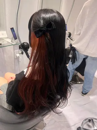 カラー 透明感映えカラー🐬 BABY上野のヘアスタイル