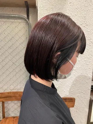 ショート カラー SALOWIN下北沢所属・hazuki 🌝のヘアスタイル