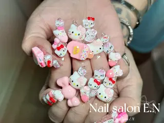 ネイル E.N🦋 長さ出し/持ち込みのネイルデザイン