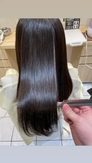 セミロング ✨パーマ×ハイトーン Futo✨のヘアスタイル