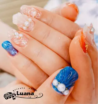 ネイル 自宅ネイルサロン ルアナのネイルデザイン
