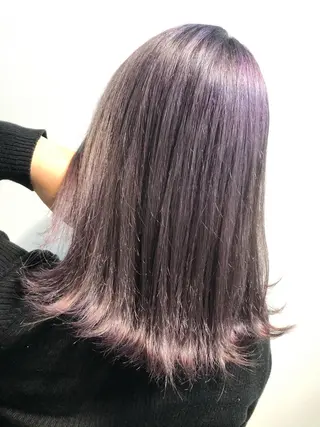 ミディアム カラー 【ショートボブ🤎】 YU-KAのヘアスタイル