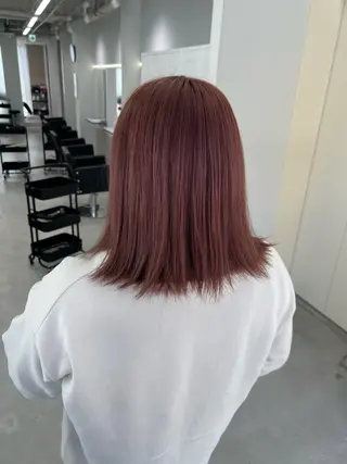 セミロング maya レイヤーカットのヘアスタイル