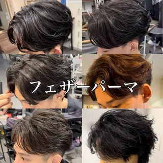 パーマ メンズ 年間2000名担当◎ パーマ職人/仲原佑樹のヘアスタイル