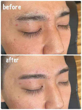 メンズ アイブロウ studio bello所属・studio belloの眉毛・アイブロウイメージ