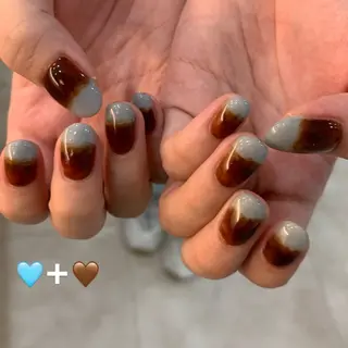 ネイル ゆびノさき茨木店 ニュアンス/アートのネイルデザイン