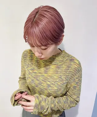 ショート カラー GO TODAY 原宿Liber店所属・senmyo naoのヘアスタイル