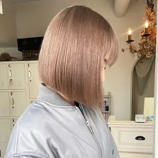 カラー スズナ♡ 透明感カラー🩰🎀のヘアスタイル