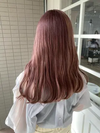 ロング カラー 韓国×髪質改善カラー 💎hinaのヘアスタイル