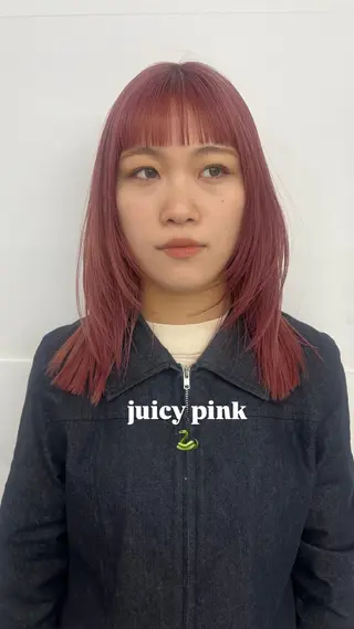 ミディアム カラー レイヤー/パーマ 🐕‍🦺Nagiのヘアスタイル