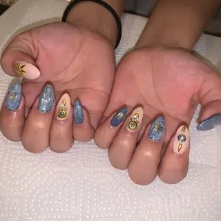 ネイル 🌙🫧CHARME (RUKA)🦋🫧のネイルデザイン