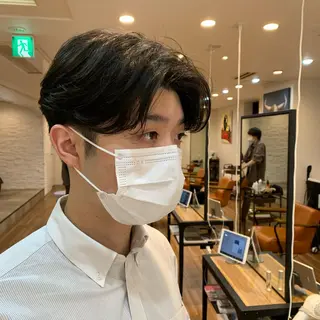 ショート メンズ 【韓国風くびれヘア】 joule小木曽輝のヘアスタイル