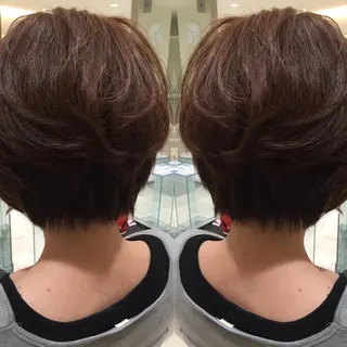 ショート カラー SHO担当髪質改善 東加古川アーティブのヘアスタイル