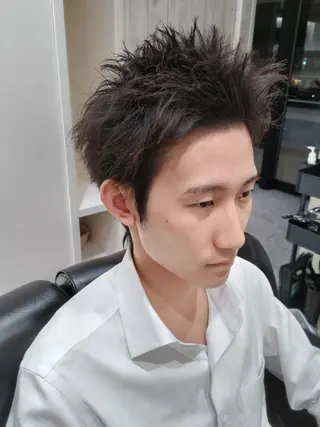 ショート メンズ HAIR&GROOMING　YOSHIZAWA Inc. BANDAI所属・💈多賀 裕史💈のヘアスタイル