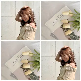 ロング カラー パーマ 海外レイヤー 🇺🇸/ヒナコのヘアスタイル