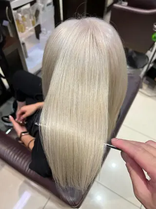 ミディアム カラー 髪質改善✨艶髪師 黒木大貴のヘアスタイル