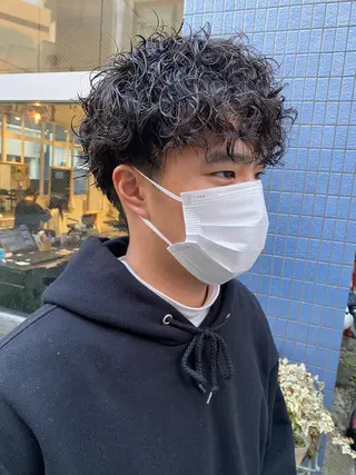 ショート バレイヤージュ職人 🔥代表YU-SHIのヘアスタイル