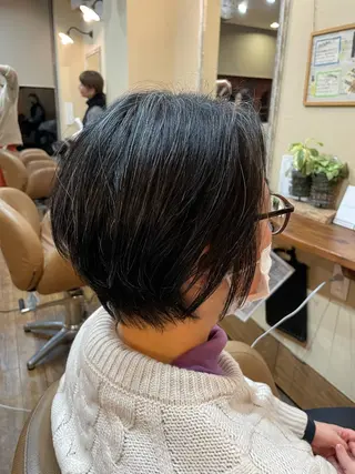 ショート TONE所属・佐久間 涼也のヘアスタイル