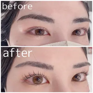 マツエク・マツパ アイブロウ 口コミ高評価✨ 安達ももかのマツエク・マツパデザイン