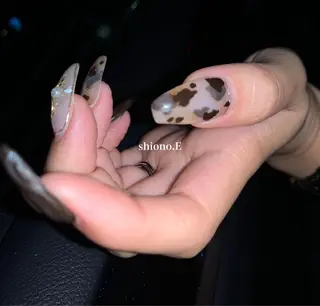 ロング カラー ネイル be-cares beauty(豊川店のネイルデザイン