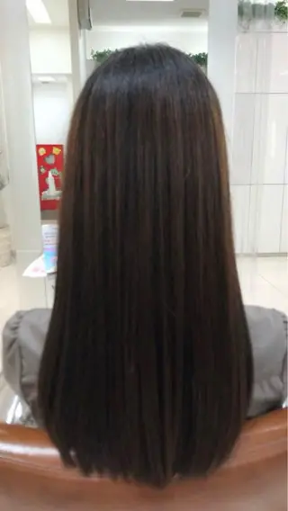 セミロング 💚ミヤマ アンナ☘️のヘアスタイル