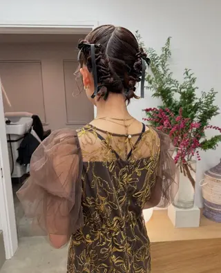 カラー ヘアアレンジ 坂本 圭太朗のヘアスタイル