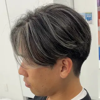 カラー メンズ メンズ/メッシュ ‪‪/セット/aoiのヘアスタイル