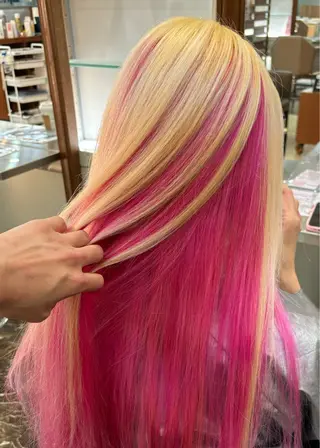 カラー 神田 淳美のヘアスタイル