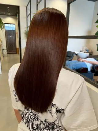 ロング カラー RISE SWELL momoneのヘアスタイル