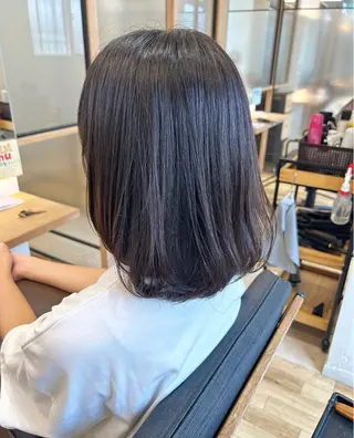 ミディアム ゆうき あすかのヘアスタイル
