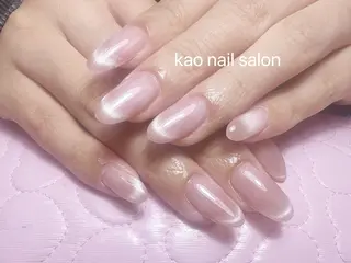 ネイル kao nail マグネット/長さだしのネイルデザイン