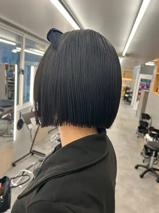 ショート 【ボブ/縮毛矯正 /髪質改善】motoのヘアスタイル