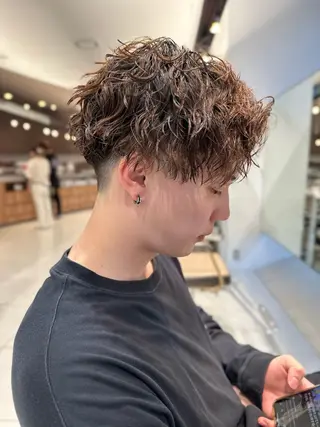 パーマ メンズ エスポワール所属・YUSHI HORIUCHIのヘアスタイル