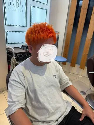 カラー メンズ ブルジオン Bourgeon by BCBG所属・青山 光のヘアスタイル