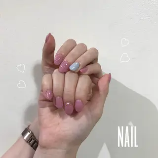 ネイル 【淡色color/ nail】maikoのネイルデザイン