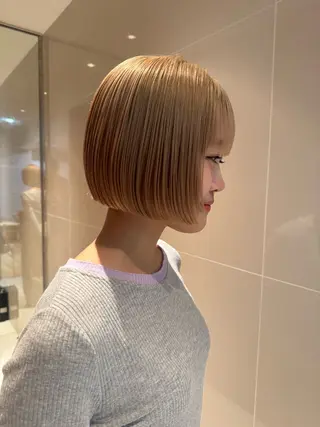 ショート ボブ/ショート 吉田竣のヘアスタイル