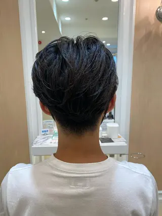 ショート パーマ メンズ メンズ特化型美容師 栗山勇人のヘアスタイル