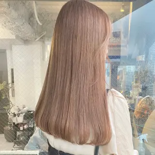 ロング カラー chlom所属・🌱大人ハイトーン RENのヘアスタイル