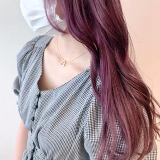 ロング Eleanor 池袋 ミカのヘアスタイル