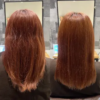 セミロング EARTH 柿崎日菜のヘアスタイル