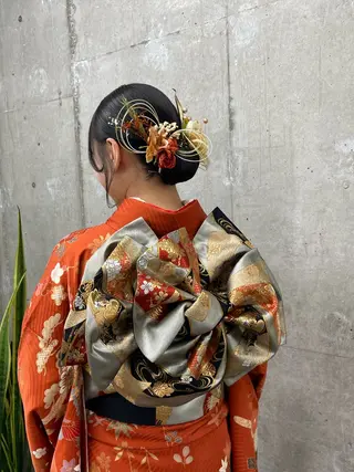 ヘアアレンジ レイヤー/暖色カラー /艶髪/かずな💓のヘアスタイル