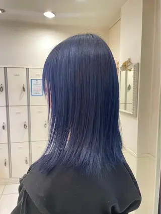 セミロング カラー 💎ハイトーン/ 髪質改善💎千田りえのヘアスタイル