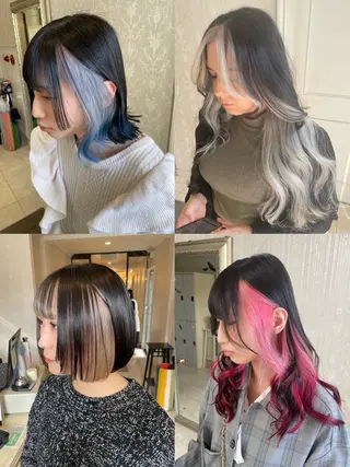 セミロング カラー hair  studio A.R.S所属・烏丸/艶髪/レイヤー /韓国風/廣瀬尚輝のヘアスタイル