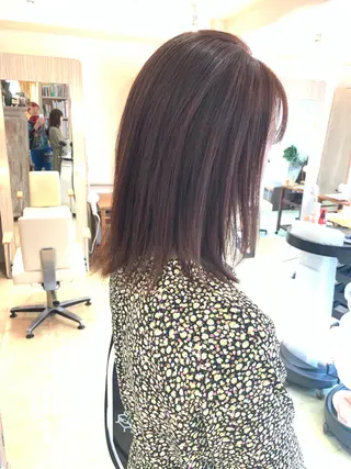セミロング nishimura makotoのヘアスタイル