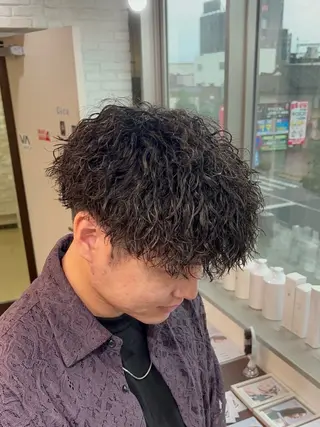 パーマ メンズ Coeur所属・Hazu 【パーマ特化美容師】のヘアスタイル