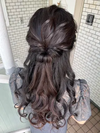 ヘアアレンジ 大人可愛いヘアメイク 💋🧚‍♀️しずかのヘアスタイル