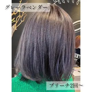 ショート カラー 曲がるレイヤーカット モテカラー/SYUNのヘアスタイル